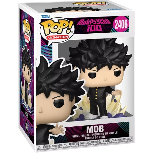 Funko Pop! Mob #2406 Mob Psycho 100 Animation Vinyl Figure Box