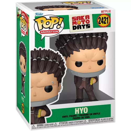 Funko Pop! Hyo #2421 Sakamoto Days Animation Vinyl Figure Box