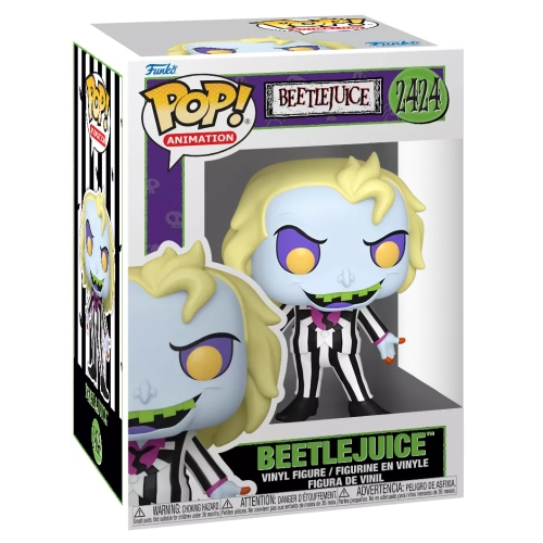 Funko Pop! Beetlejuice #2424 TV Series Animation Vinyl Figure Box