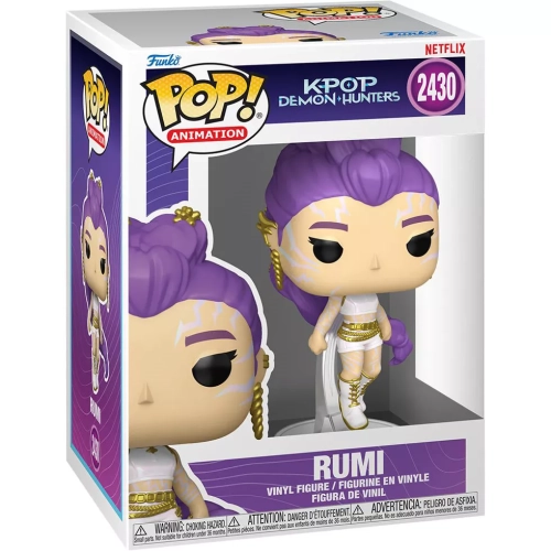 Funko Pop! Rumi #2430 What It Sounds Like KPop Demon Hunters Box