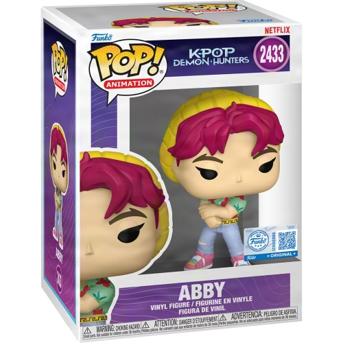 Funko Pop! Abby #2433 Soda Pop KPop Demon Hunters Animation Box