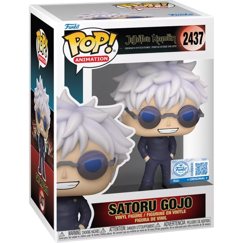 Funko Pop! Satoru Gojo #2437 Young with Glasses Jujutsu Kaisen Hidden Inventory / Premature Death Box