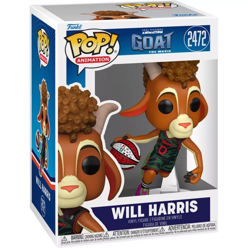 Funko Pop! Will Harris #2472 Sony Pictures Animation Goat the Movie Box
