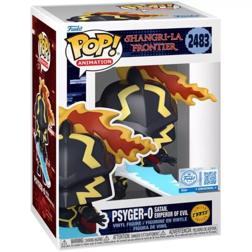 Funko Pop! Psyger-0 Satan, Emperor of Evil #2483 Chase Box