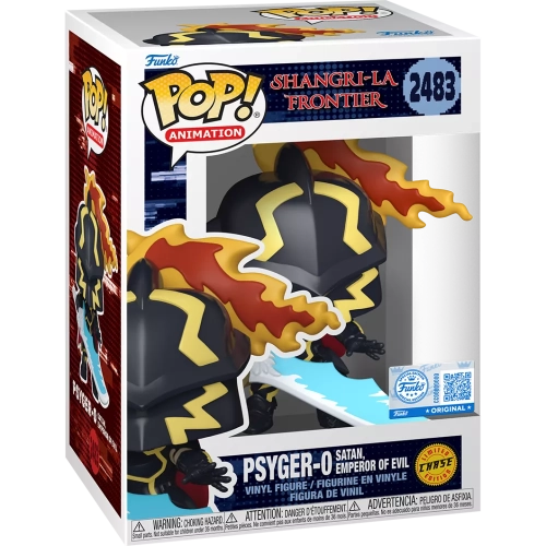 Funko Pop! Psyger-0 Satan, Emperor of Evil #2483 Chase Box