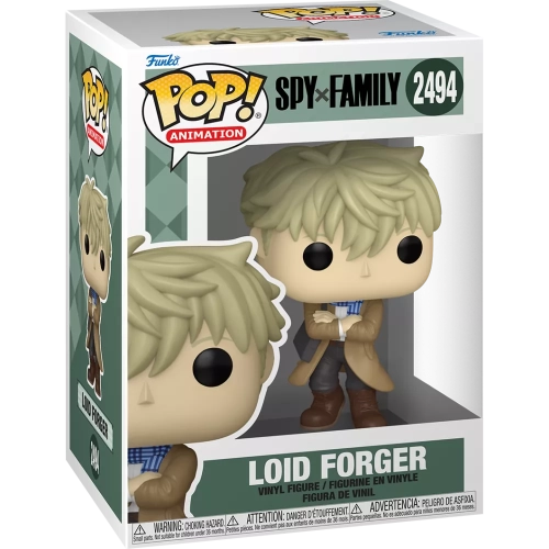 Funko Pop! Loid Forger #2494 Holiday Spy x Family Animation Box