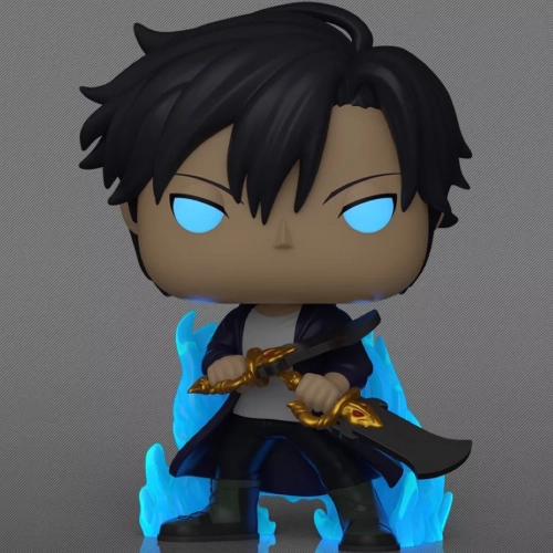 Funko Pop! Sung Jinwoo #2496 Chase Glows in the Dark