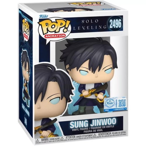 Funko Pop! Sung Jinwoo #2496 Solo Leveling Animation Box