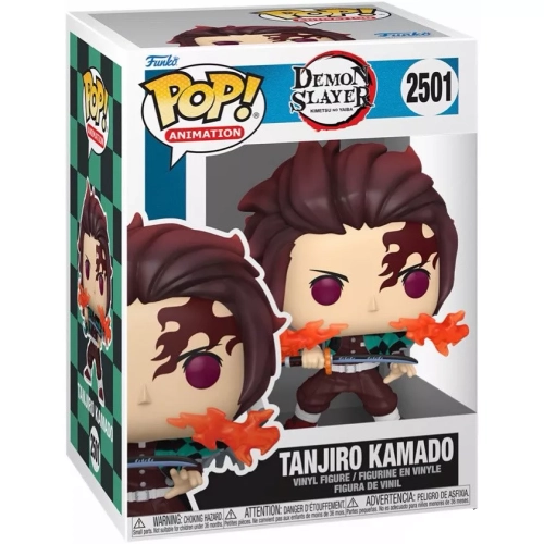 Funko Pop! Tanjiro Kamado #2501 Demon Slayer Kimetsu no Yaiba Box