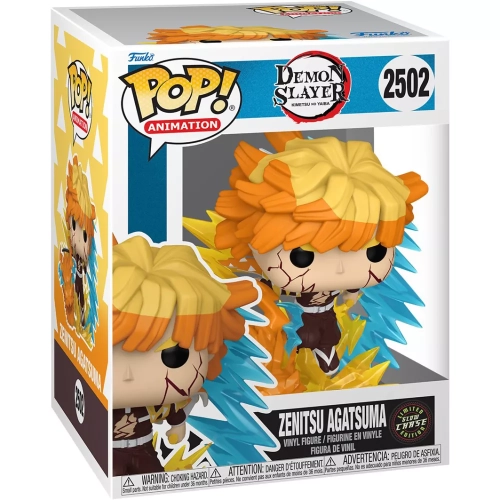 Funko Pop! Inosuke Hashibira #2502 Chase Glows in the Dark Box