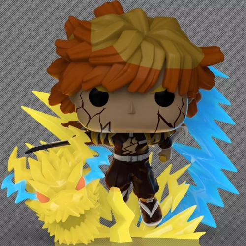 Funko Pop! Inosuke Hashibira #2502 Chase Glows in the Dark