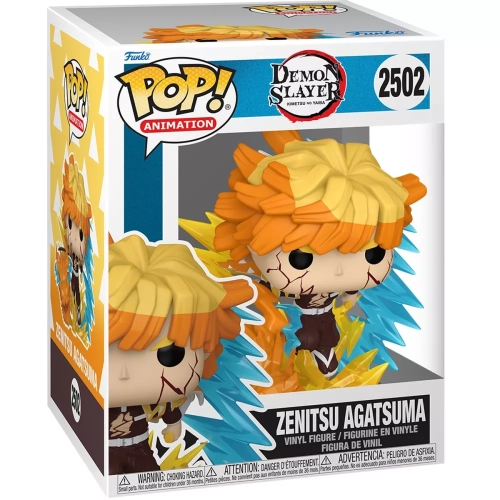 Funko Pop! Zenitsu Agatsuma #2502 Demon Slayer Kimetsu no Yaiba Box