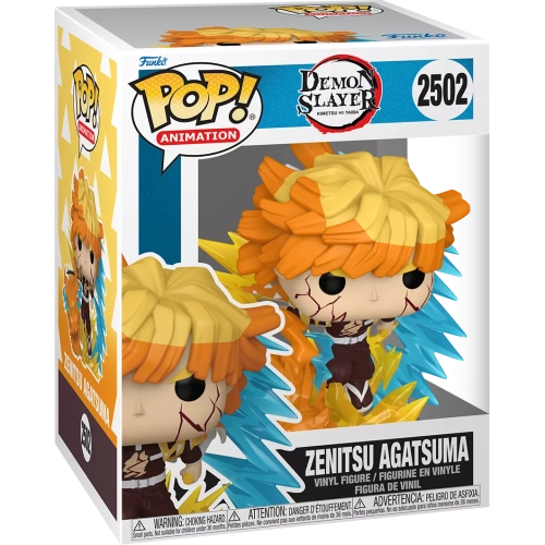 Funko Pop! Zenitsu Agatsuma #2502 Demon Slayer Kimetsu no Yaiba Box