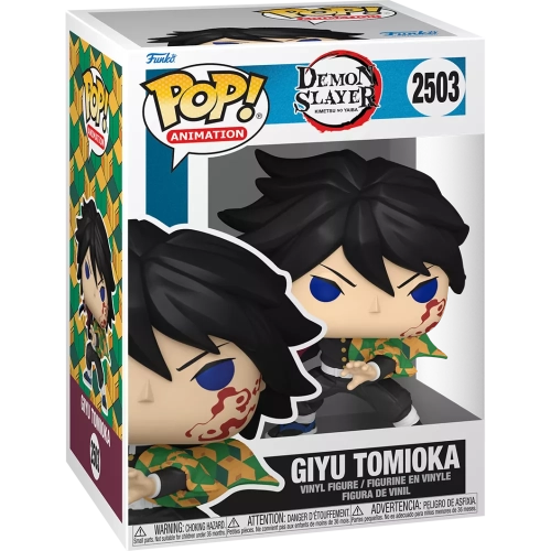 Funko Pop! Giyu Tomioka #2503 Demon Slayer Kimetsu no Yaiba Box