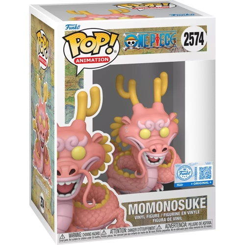 Funko Pop! Momonosuke #2574 Dragon Form One Piece Animation Box