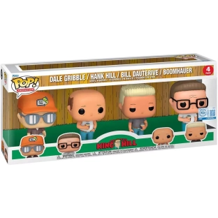 Bill Dauterive Dale Gribble / Hank Hill / Bill Dauterive / Boomhauer Pack