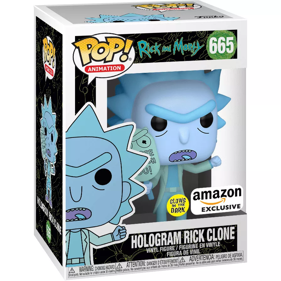 Hologram Rick Clone Box