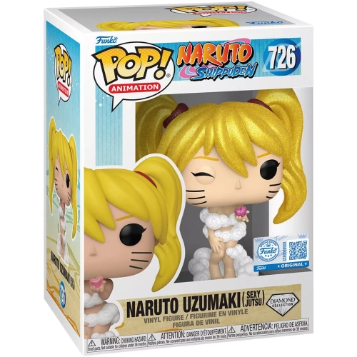 Funko Pop! Naruto Uzumaki (Sexy Jutsu) #726 Diamond Collection Box