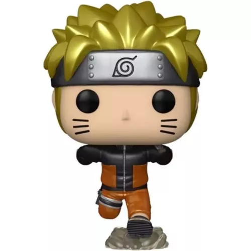 Funko Pop! Naruto Uzumaki #727 Running Metallic Naruto Shippuden