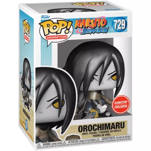 Funko Pop! Orochimaru #729 Metallic Naruto Shippuden Box