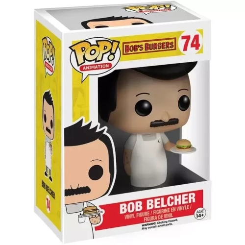 Funko Pop! Bob Belcher #74 Bob's Burgers Animation Box