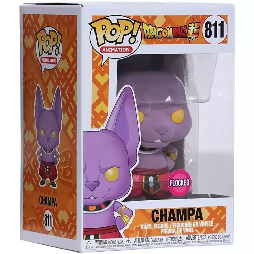 Funko Pop! Champa #811 Flocked Dragon Ball Super Animation Box