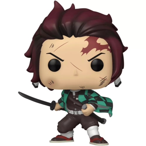 Funko Pop! Tanjiro Kamado #867 Battle Damage Demon Slayer Kimetsu no Yaiba