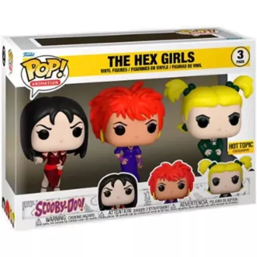 Funko Pop! Kimberly Brooks 3 Pack The Hex Girls Scooby-Doo! Box