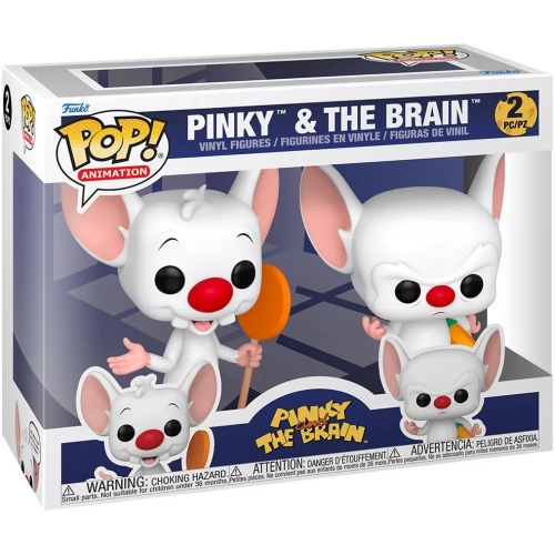 Funko Pop! The Brain 2 Pack Pinky and the Brain Animation Box