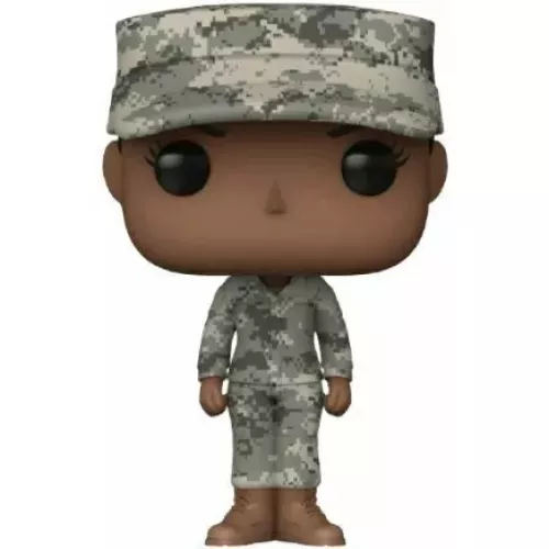 Funko Pop! Soldier USA African American Female With Purpose