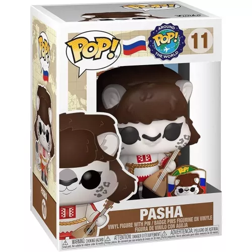 Funko Pop! Pasha #11 with Pin Russia POP! Around the World Box