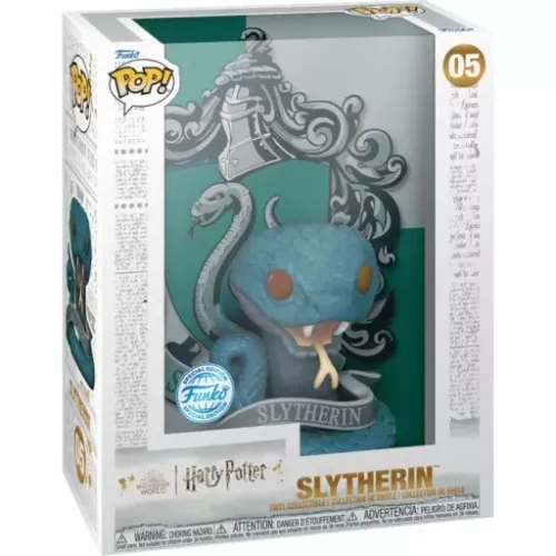 Funko Pop! Slytherin #05 Art Cover Crest Wizarding World Harry Potter Box