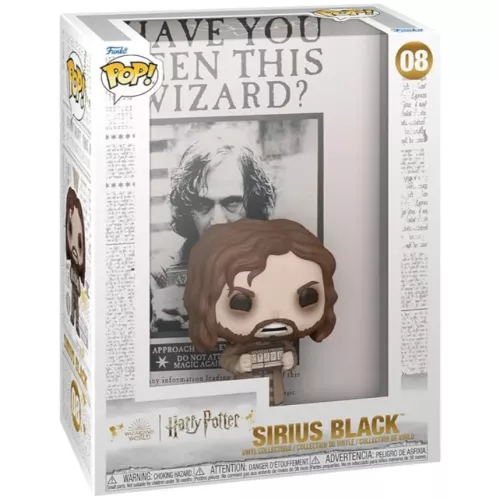 Funko Pop! Sirius Black #08 Art Cover Wizarding World Harry Potter Box