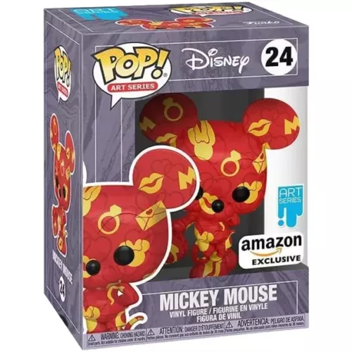 Funko Pop! Mickey Mouse #24 Valentine Disney: Treasures from The Vault Box
