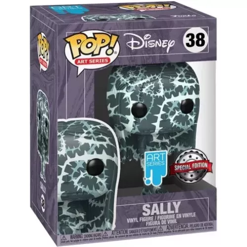 Funko Pop! Sally #38 Inverted Disney Art Series Vinyl Figure Box