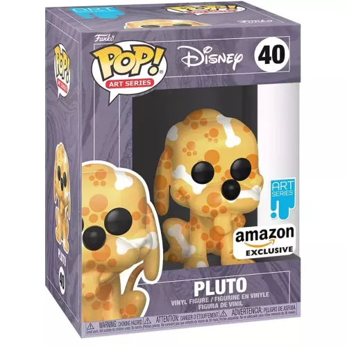 Funko Pop! Pluto #40 Disney Art Series Vinyl Figure Box