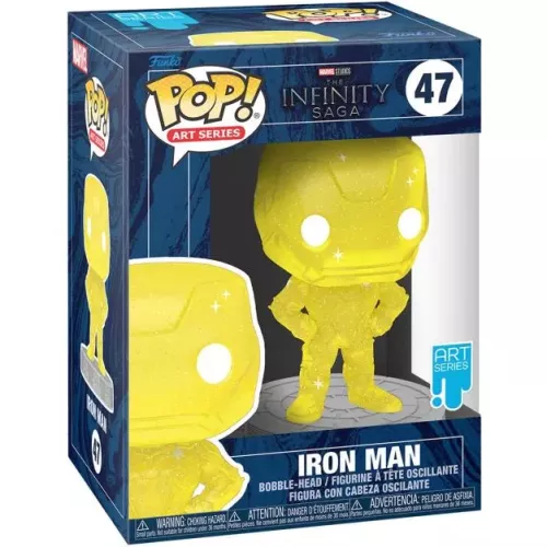 Funko Pop! Iron Man #47 Yellow Marvel Studios The Infinity Saga Box