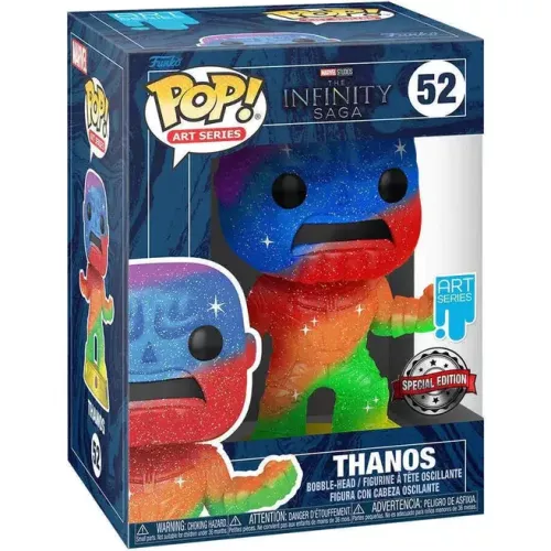 Funko Pop! Thanos #52 Multi-Color Marvel Studios The Infinity Saga Box