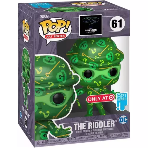 Funko Pop! The Riddler #61 Batman Forever Art Series Box