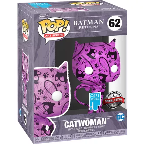Funko Pop! Catwoman #62 Batman Returns Art Series Vinyl Figure Box