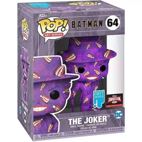 Funko Pop! The Joker #64 Batman Art Series Vinyl Figure Box