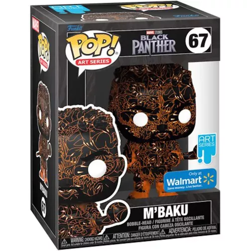 Funko Pop! M'Baku #67 Marvel Studios Black Panther Box
