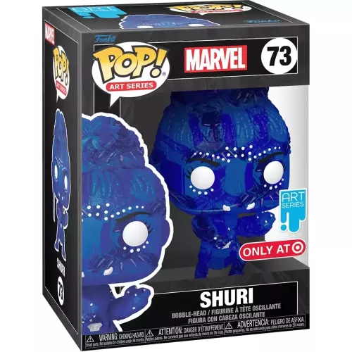 Funko Pop! Shuri #73 Marvel Art Series Vinyl Figure Box