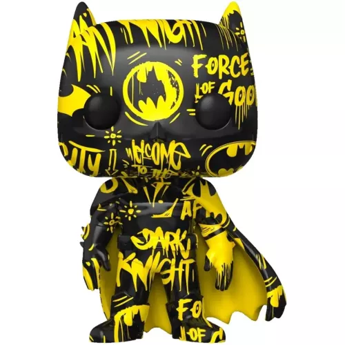 Funko Pop! Batman #01 Black & Yellow Art Series Vinyl Figure