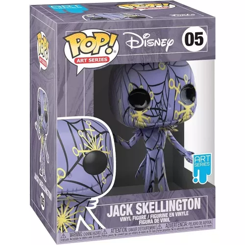Funko Pop! Jack Skellington #05 Disney Art Series Vinyl Figure Box