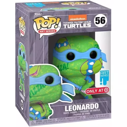 Funko Pop! Leonardo #56 Nickelodeon Teenage Mutant Ninja Turtles Box