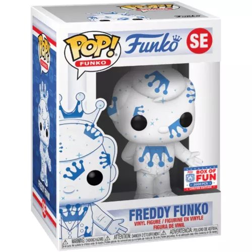 Funko Pop! Freddy Funko SE Art Series -Light Blue Stars Box