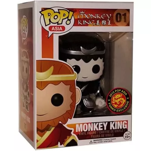 Funko Pop! Monkey King #01 Black and White Asia Vinyl Figure Box