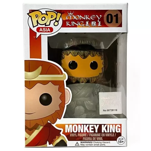 Funko Pop! Monkey King #01 Rock Asia Vinyl Figure Box