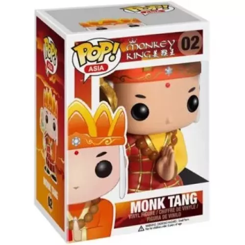 Funko Pop! Monk Tang #02 Monkey King Asia Vinyl Figure Box